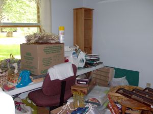 Sewing room "before"